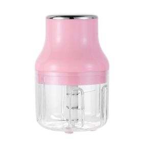 1pc Household Small Electric Garlic Masher; Garlic Chopper; Wireless Vegetable Mincer; Portable Mini Food Processor; Kitchen Gadgets