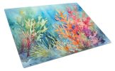 NEW Seaweed Glass Cutting Board Decorative Tempered Glass Kitchen Cutting and Serving Board Large Size Chopping Board