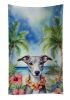 Whippet Luau Kitchen Towel Dish Cloths Guest Hand Towel Decorative Bathroom Towel for Face,Tea, Dishcloth, Kitchen and Bath