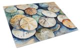NEW Sand Dollars Glass Cutting Board Decorative Tempered Glass Kitchen Cutting and Serving Board Large Size Chopping Board