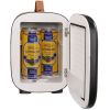 Vevor Mini Fridge, 4 Liter/6 Can Small Refrigerator for Beverage Skincare & Cosmetic, AC/DC Cooler & Warmer, Mute Portable Tiny Fridge for Bedroom Off