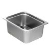 VEVOR 6 Pack Hotel Pans, 1/2 Size Anti-Jam Steam Pan, 0.8mm Thick Stainless Steel Restaurant Steam Table Pan, 6-Inch Deep Commercial Table Pan, Cateri