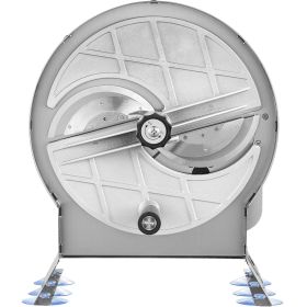 VEVOR Manual Vegetable Fruit Slicer, 0-0.5"/0-12mm Thickness Adjustable Commercial Slicer Machine, Stainless Steel Food Cutter Slicing Machine with 2