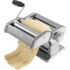 VEVOR Pasta Maker Machine, 9 Adjustable Thickness Settings Noodles Maker, Stainless Steel Noodle Rollers and Cutter, Manual Hand Press, Pasta Making K
