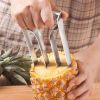 1pc Stainless Steel Pineapple Meat Extractor, Pineapple Knife, Pineapple Core Peeler For Home, Restaurant, Kitchen Utensils, 7.87"×3.94"×3.94"