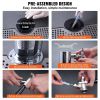 VEVOR Kegerator Tower Kit, Dual Taps Beer Conversion Kit
