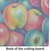 NEW Colorful Apples Glass Cutting Board Decorative Tempered Glass Kitchen Cutting and Serving Board Large Size Chopping Board