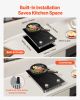 3500W 2 Burner Induction Cooktop Electric Countertop Burner Knob Control