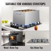 VEVOR Water Bath Canner, 15 Quart Stove Top Canner Pot, Boiling Water Canners with 2 Canning Racks, 304 Food Grade Stainless Steel Large Stock Pot, Fl