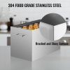 VEVOR Water Bath Canner, 15 Quart Stove Top Canner Pot, Boiling Water Canners with 2 Canning Racks, 304 Food Grade Stainless Steel Large Stock Pot, Fl