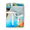 Loggerhead Sea Turtle Apron Cooking Kitchen Server Baking Crafts Gardening for Adult Women Men, Unisex, Large, Multicolor