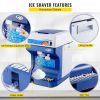 VEVOR 110V Electric Shaved Ice Machine 250W Snow Cone Maker Tabletop w/Adjustable Ice Texture, Ice Shaving Machine 265LBs/hr for Home and Commerical U