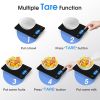 KOIOS Food Scale, 33lb/15kg Digital Kitchen Scale Grams and Ounces for Cooking Baking, 1g/0.1oz Precise Graduation, Type-C Charging, Tare Function, AA