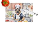 NEW German Shepherd The Chef Glass Cutting Board Decorative Tempered Glass Kitchen Cutting and Serving Board Large Size Chopping Board