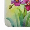 Orchids in Watercolor Memory Foam Kitchen Mat Machine Washable Anti-Fatigue Mat Cushion Comfort Bath Mat or Kitchen Rug