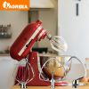 Stand Mixer Accessories 4-piece Set, Stainless Steel Whisk, Dough Hook, 5-Quart Whisk And Stainless Steel Mixing Bowl, Replaceable Food Mixer Accessor