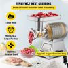 VEVOR Commercial Meat Grinder,550LB/h 1100W Electric Meat Grinder, 220 RPM Heavy Duty Stainless Steel Industrial Meat Mincer w/2 Blades, Grinding Plat