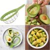 2pcs; Avocado Storage Container; Fruit Storage Container With Avocado Cutter; Fruit And Vegetable Storage Container; Avocado Storage Container For Kit