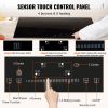 VEVOR Built in Electric Stove Top, 30.3 x 20.5 inch 4 Burners, 240V Glass Radiant Cooktop with Sensor Touch Control, Timer & Child Lock Included, 9 Po