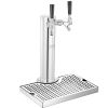 VEVOR Kegerator Tower Kit, Dual Taps Beer Conversion Kit