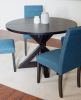 Mytzi 5-piece Dining Set, Cross-Buck Dining Table with 4 Stylish Chairs