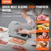VEVOR Meat Slicer, 180W Electric Deli Food Slicer with 7.5" SUS420 Stainless Steel Blade and Blade Guard, 0 - 0.6 inch Adjustable Thickness for Home U