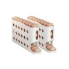 2Pcs/Set Multi-layer Household Refrigerator Side Door Rolling Egg Storage Box
