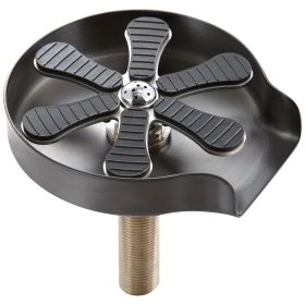 VEVOR Glass Rinser, 10 Powerful Spraying Jets 360° Rotating Cup Rinser for Sink, 304 Stainless Steel Faucet Cup Washer & Silicone Nonslip Pad for Baby (Base Material: 304 Stainless Steel Base, Color: Brushed Nickel)