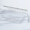 1pc Drain Rack; Drain Basket; Stainless Steel Kitchen Basket; Home Utensil Holder; Sink Basket; Retractable Sink Rack Suitable For Rectangular Sink Bo
