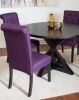 Nylander 5-piece Dining Set, Cross-Buck Dining Table with 4 Stylish Chairs